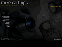 Tablet Screenshot of mikecarling.com